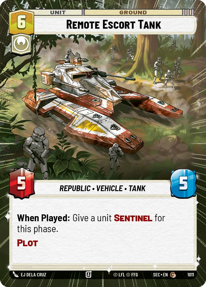 Remote Escort Tank [Hyperspace Foil] #1011