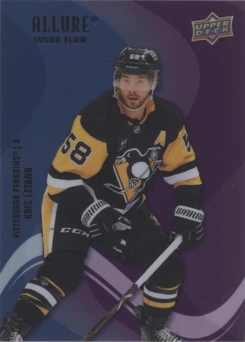 Kris Letang #SF-54 2022 Upper Deck Allure Color Flow Hockey