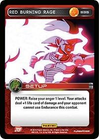 Red Burning Rage S35 Dragon Ball Z Premier Set