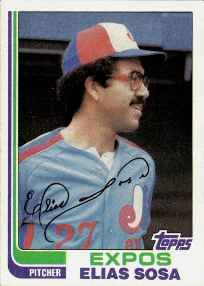 1982 Topps Elias Sosa #414 card