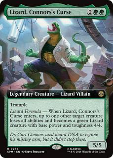 Lizard, Connors's Curse