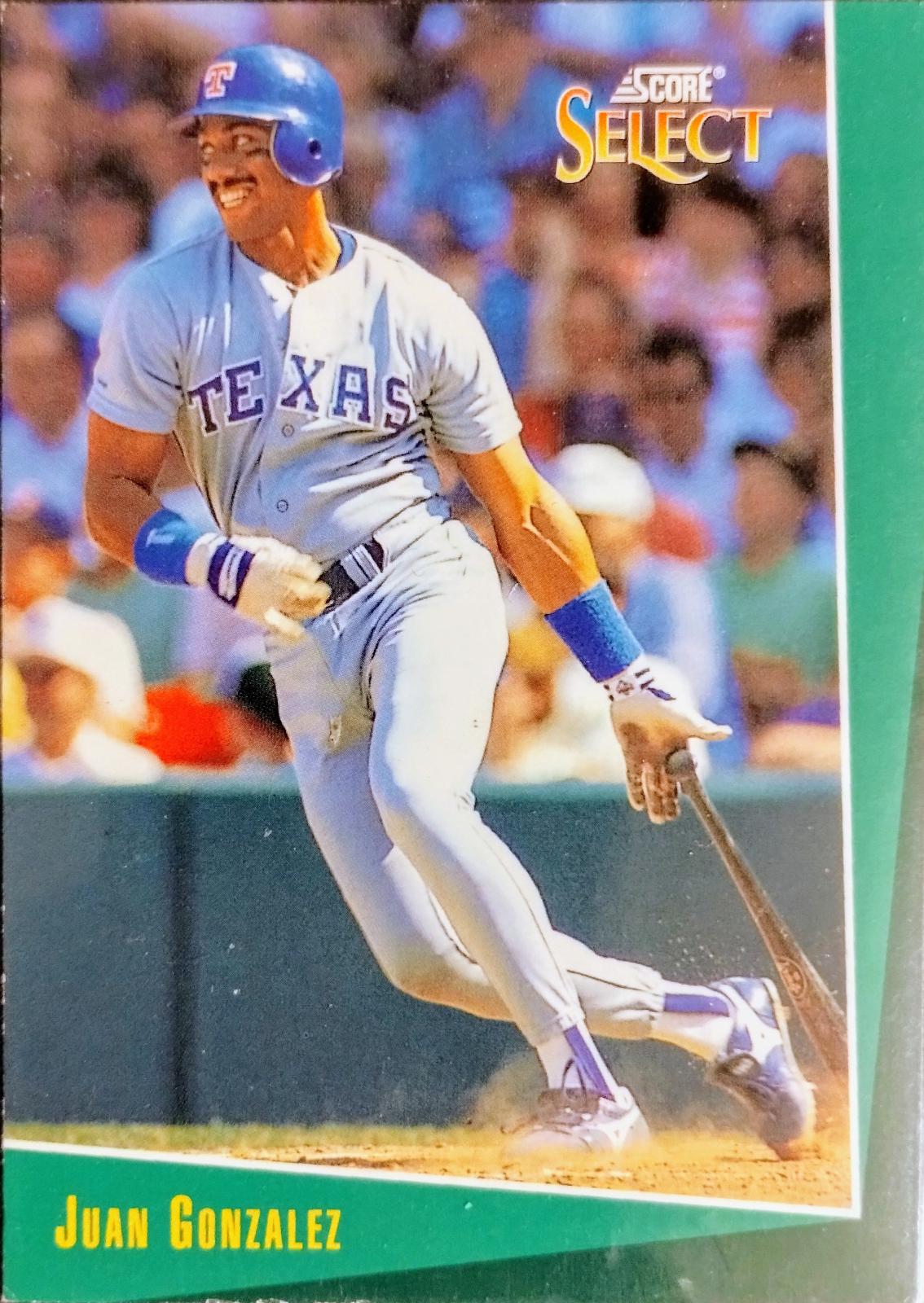 Juan Gonzalez #40 Prices | 1993 Score Select | Baseball Cards