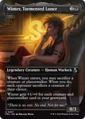 Winter, Tormented Loner [Borderless Foil] #307