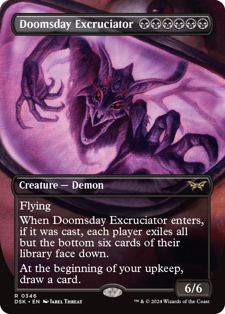 Doomsday Excruciator #346 Magic Duskmourn: House of Horror