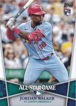 Jordan Walker #47 Baseball Cards 2023 Topps All-Star Game Gift with Purchase