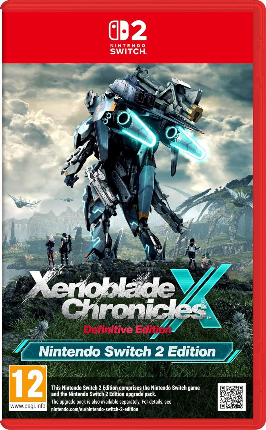 Carátula de Xenoblade Chronicles X Definitive Edition Edition para Switch 2 (edición PAL España)