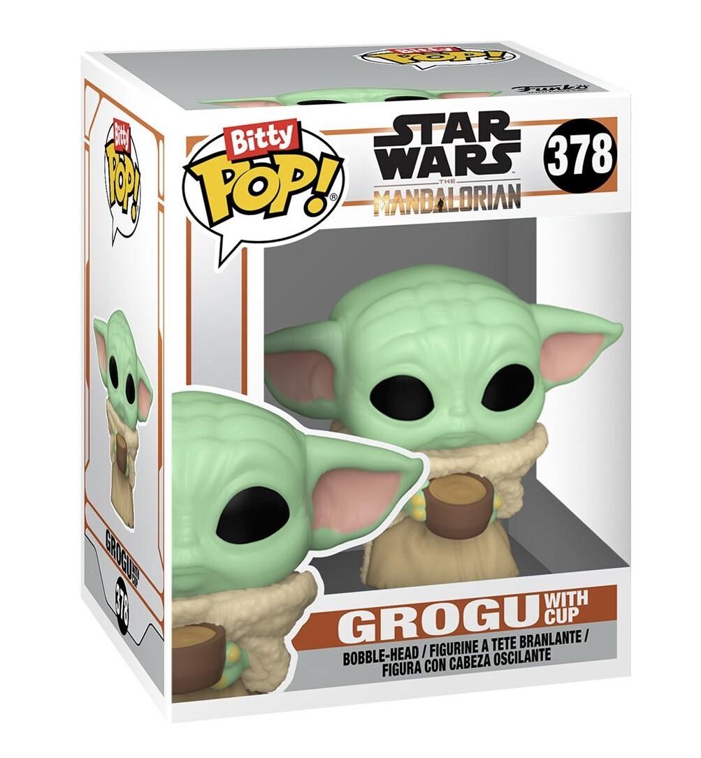 Grogu With Cup #378 Funko POP Bitty