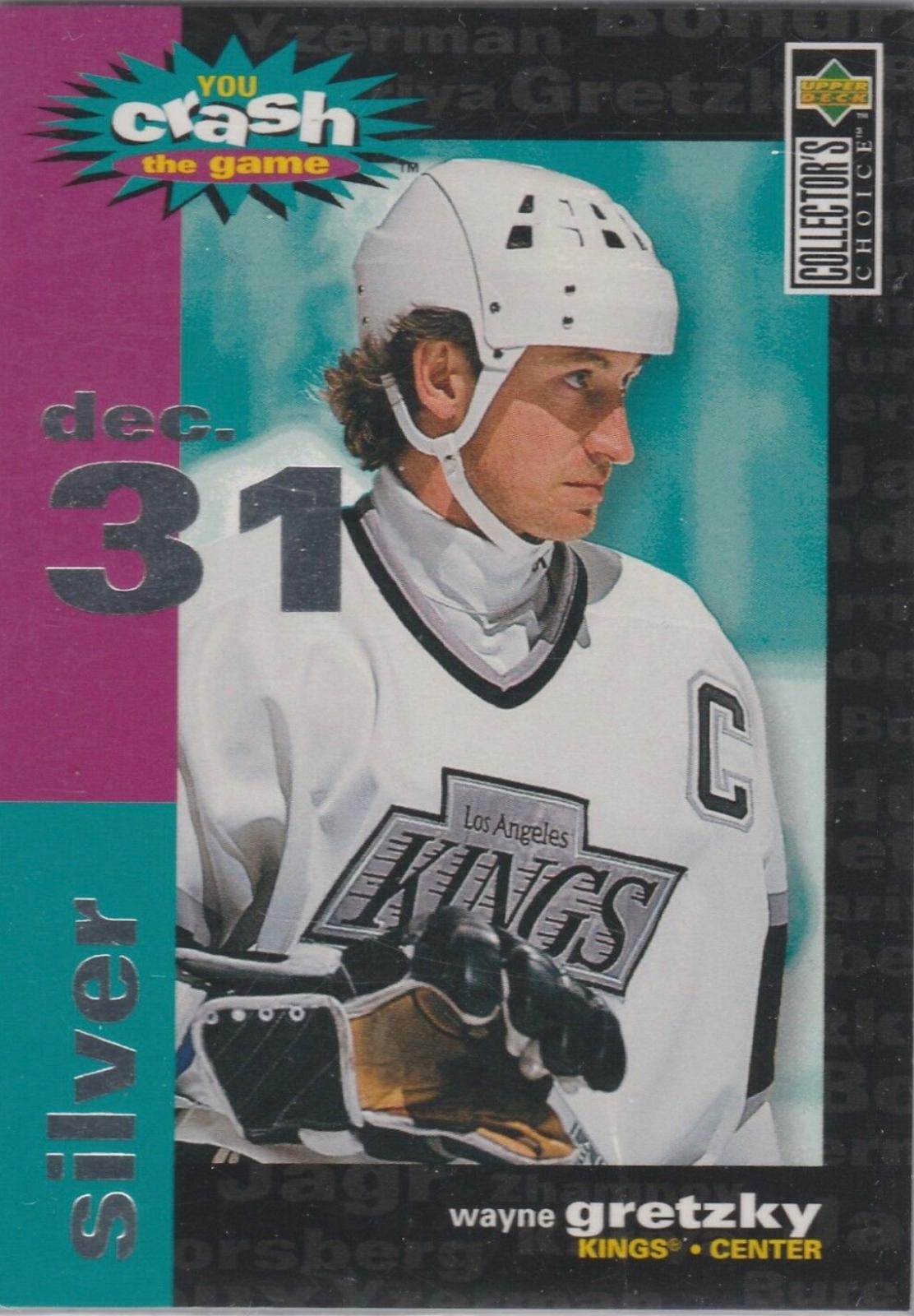 Wayne Gretzky #C3 Hockey Cards 1995 Collector's Choice You Crash the Game