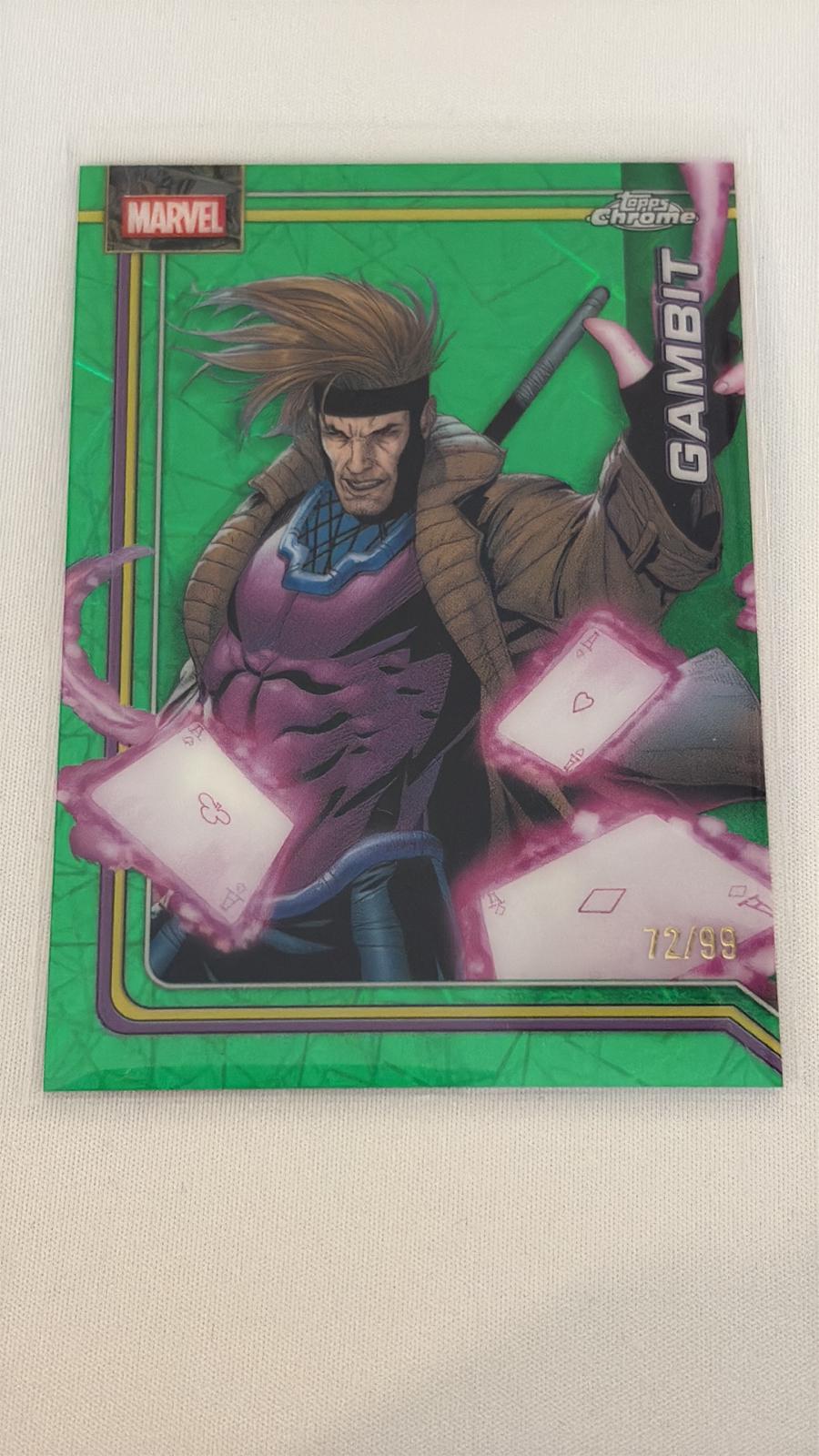 Gambit Hulk Green Lazer Refractor