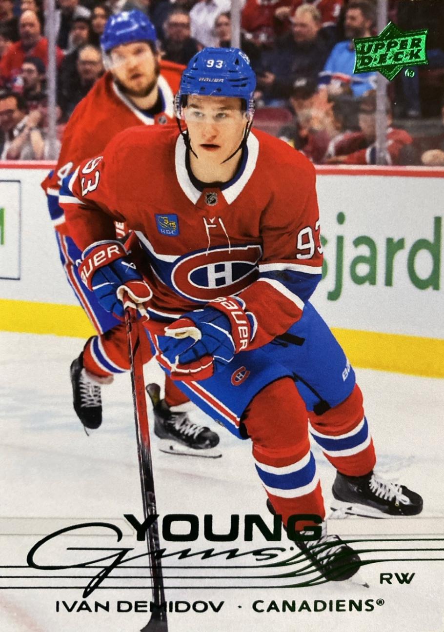 2025 Upper Deck Ivan Demidov [Holiday] #205 card