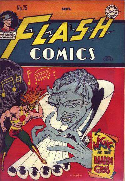 Flash Comics #75 (1946) Comic Books Flash Comics