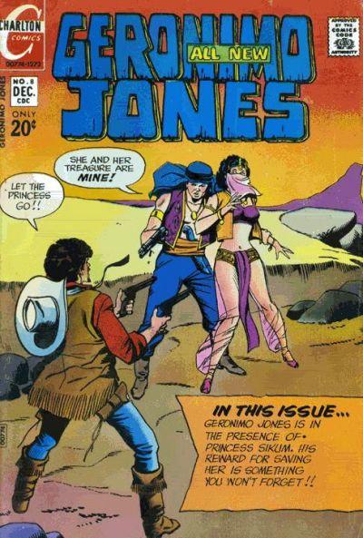 Geronimo Jones #8 (1972) Comic Books Geronimo Jones