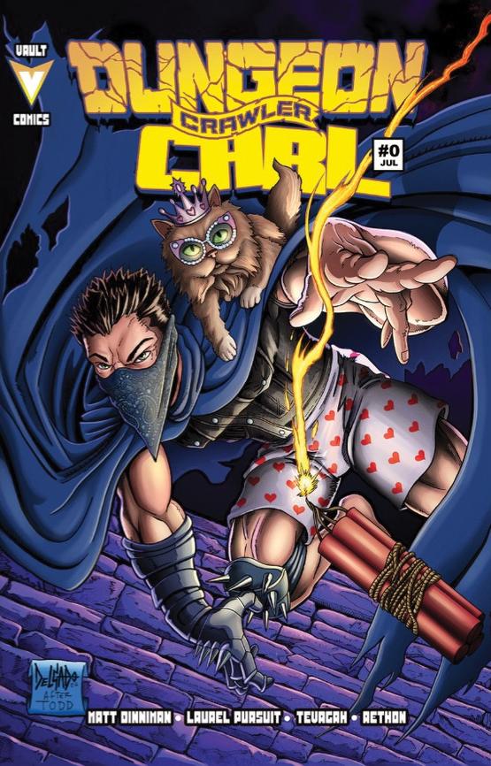 Dungeon Crawler Carl comic cover S-027 - Spawn homage (Trade dress)
