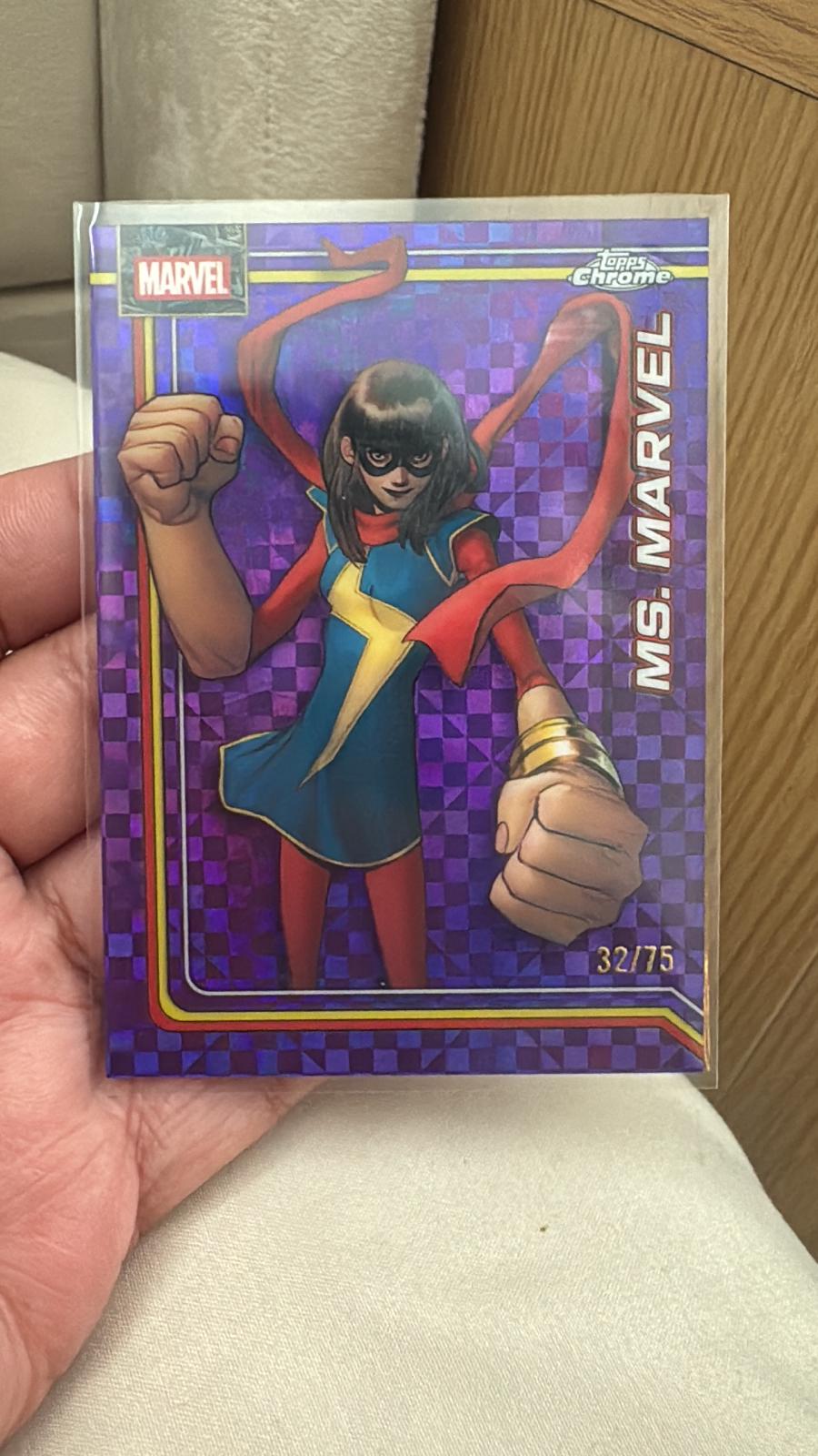 Ms. Marvel Purple X-Fractor