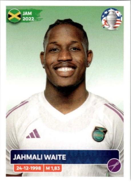 Jahmali Waite #JAM4 2024 Panini Copa America Sticker Soccer