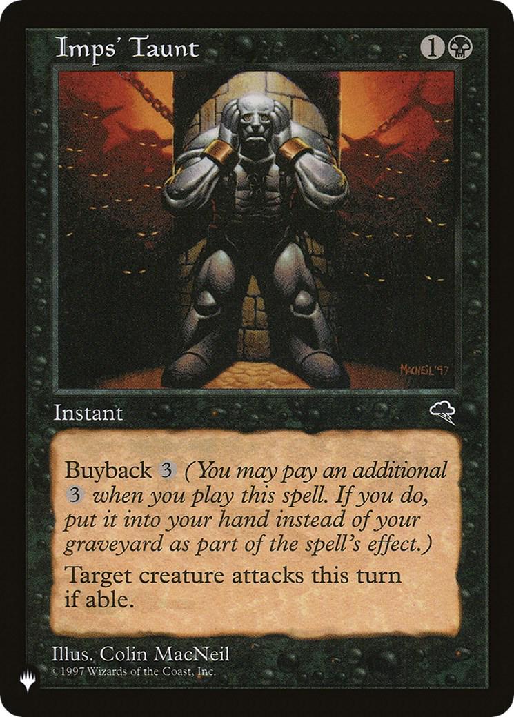 Imps' Taunt (Magic The List Reprints)