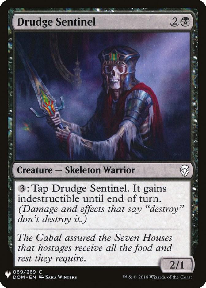 Drudge Sentinel (Magic The List Reprints)