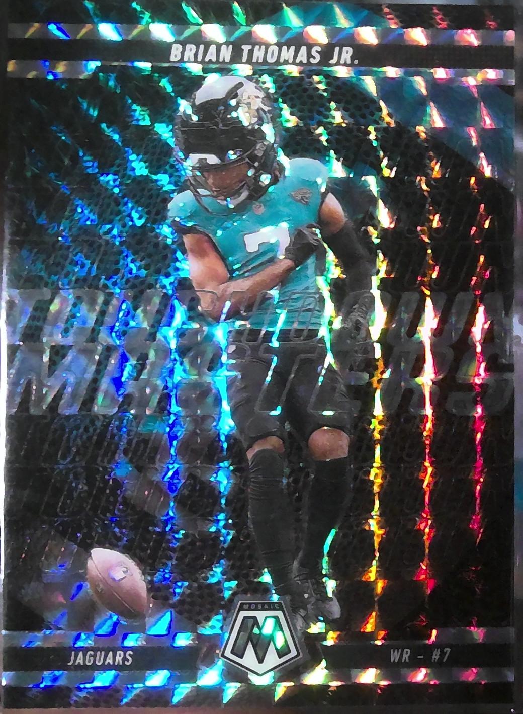 Brian Thomas Jr. [Mosaic] #8 Prices | 2025 Panini Mosaic Touchdown