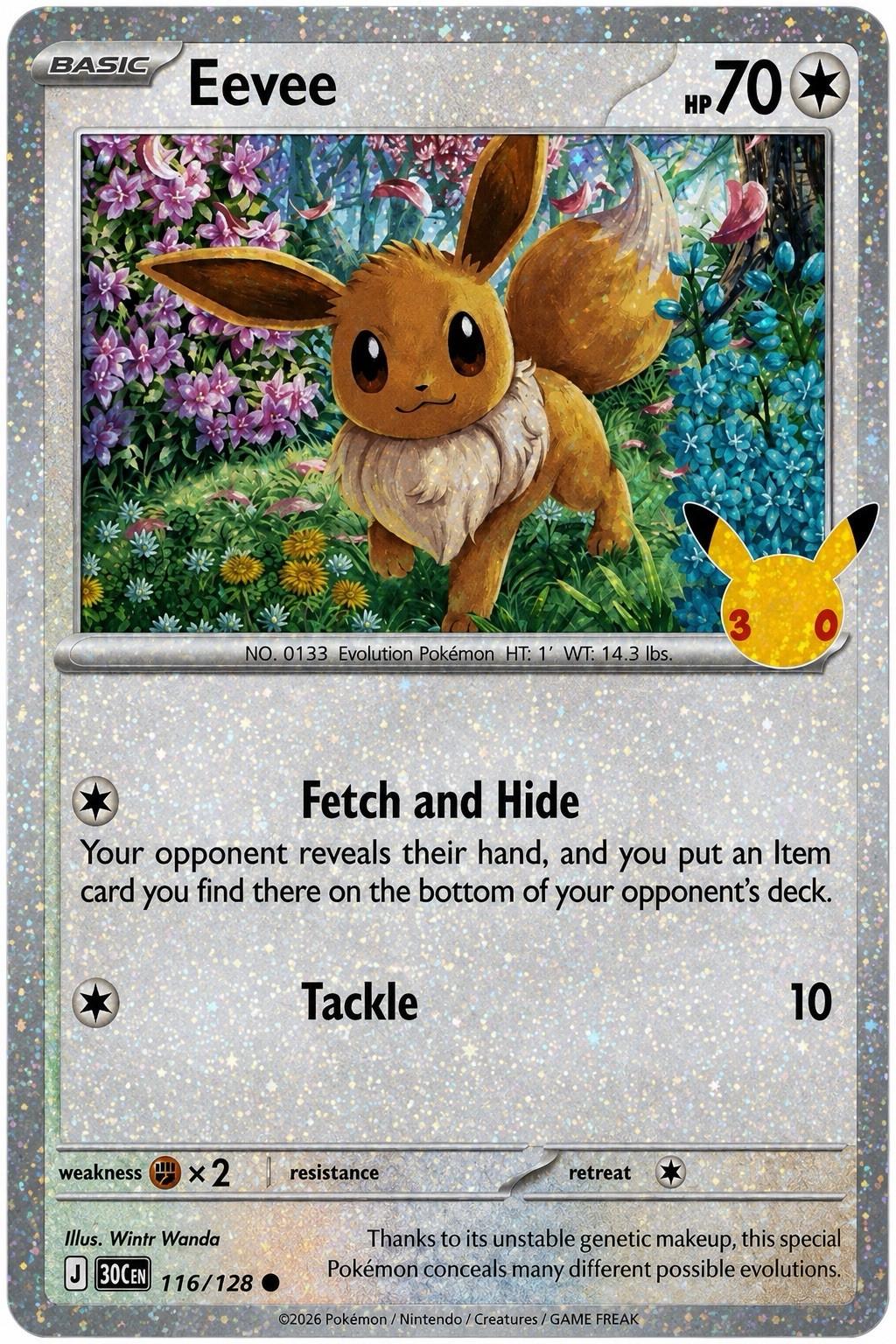 2026 Eevee [Knockout Collection] #116
