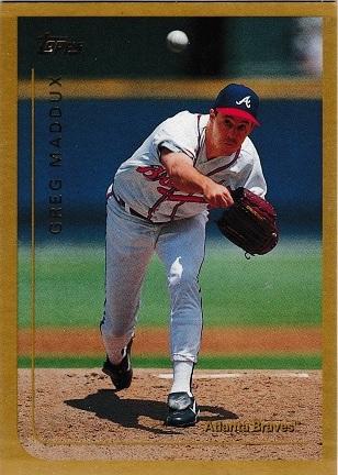 Greg Maddux #16 Baseball Cards 1999 Topps