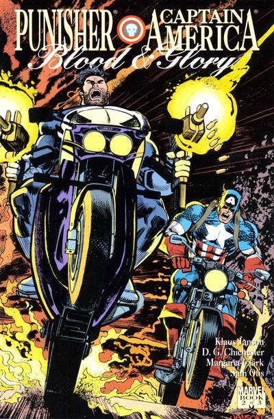 Punisher / Captain America: Blood & Glory #2 (1992) Comic Books Punisher / Captain America: Blood & Glory