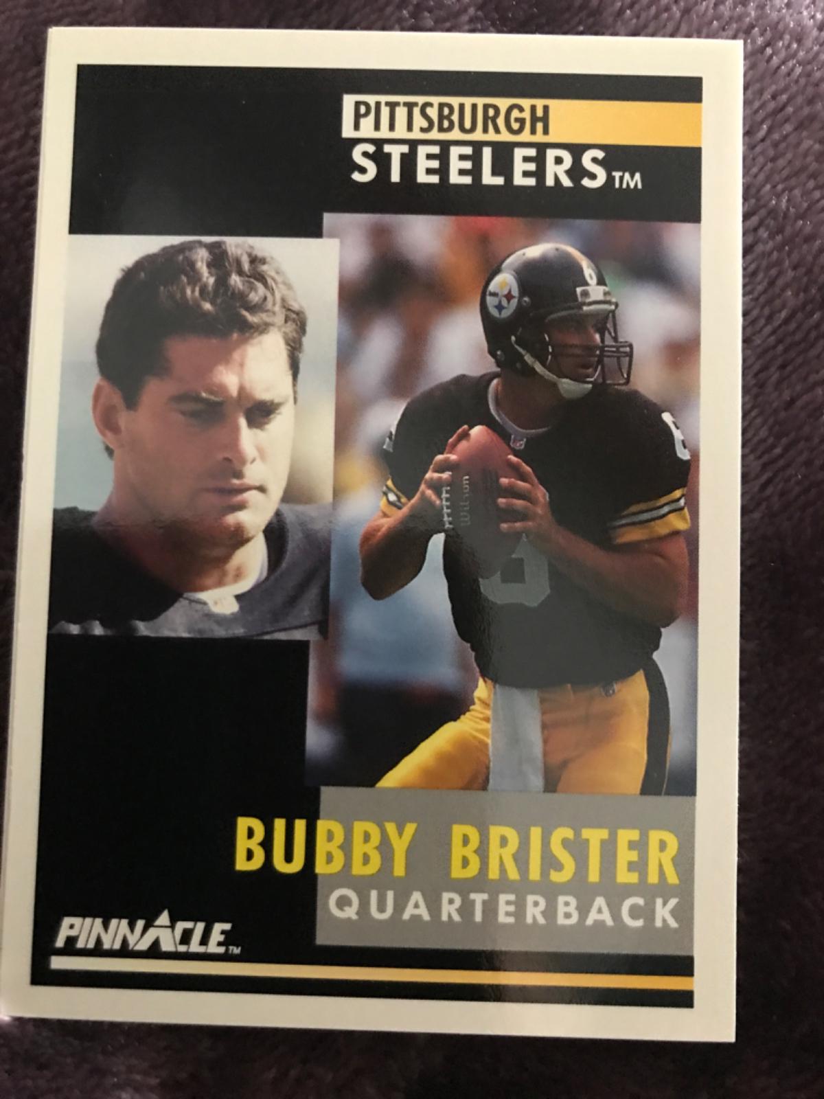 Bubby Brister #28 Football Cards 1991 Pinnacle