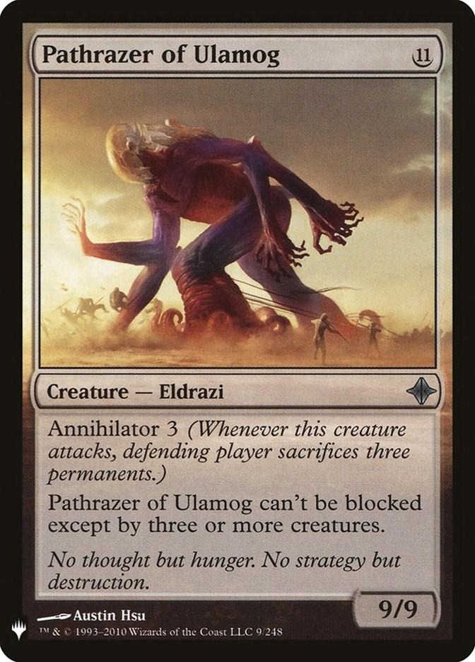 Tap to enlarge Pathrazer of Ulamog, Magic The List Reprints