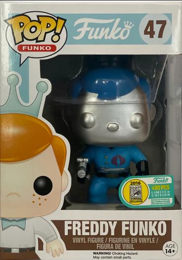 Freddy Funko Cobra Commander #47 Funko POP Freddy Funko