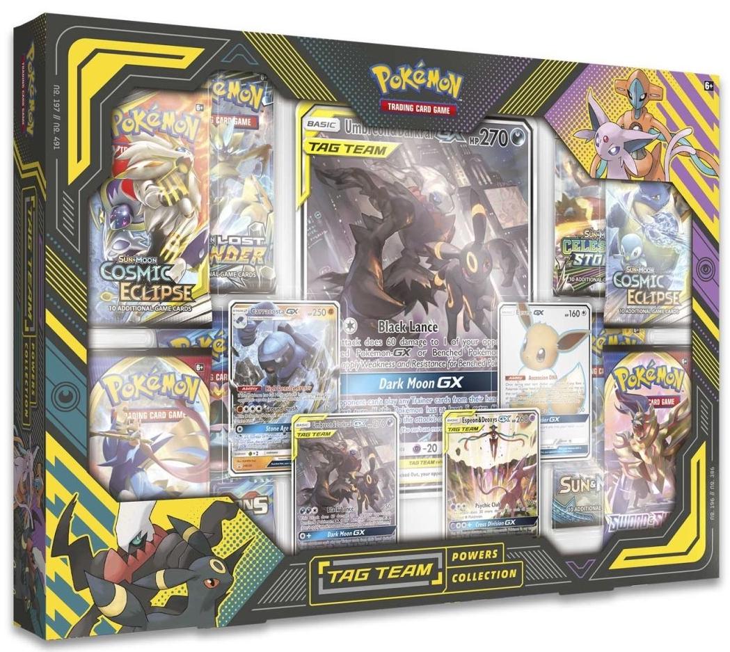 Tag Team Powers Collection Box: Umbreon & Darkrai GX Pokemon Cosmic Eclipse