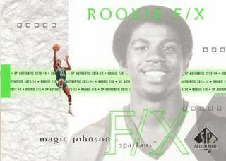 Magic Johnson 2001 SP Rookie FX