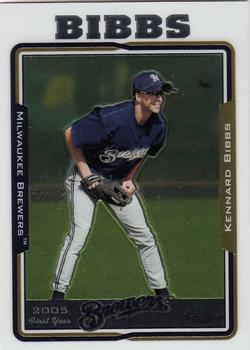 Kennard Bibbs #UH179 Baseball Cards 2005 Topps Chrome Updates & Highlights