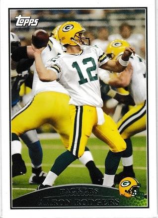 Aaron Rodgers #141 Football Cards 2009 Topps