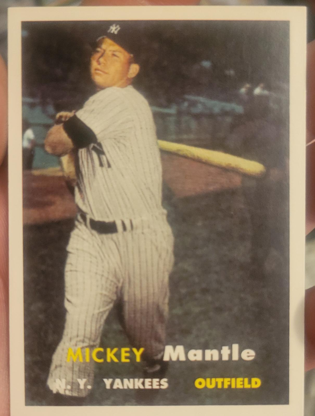 Mickey Mantle Baseball Cards 1996 Topps Mickey Mantle Sweepstakes Entries