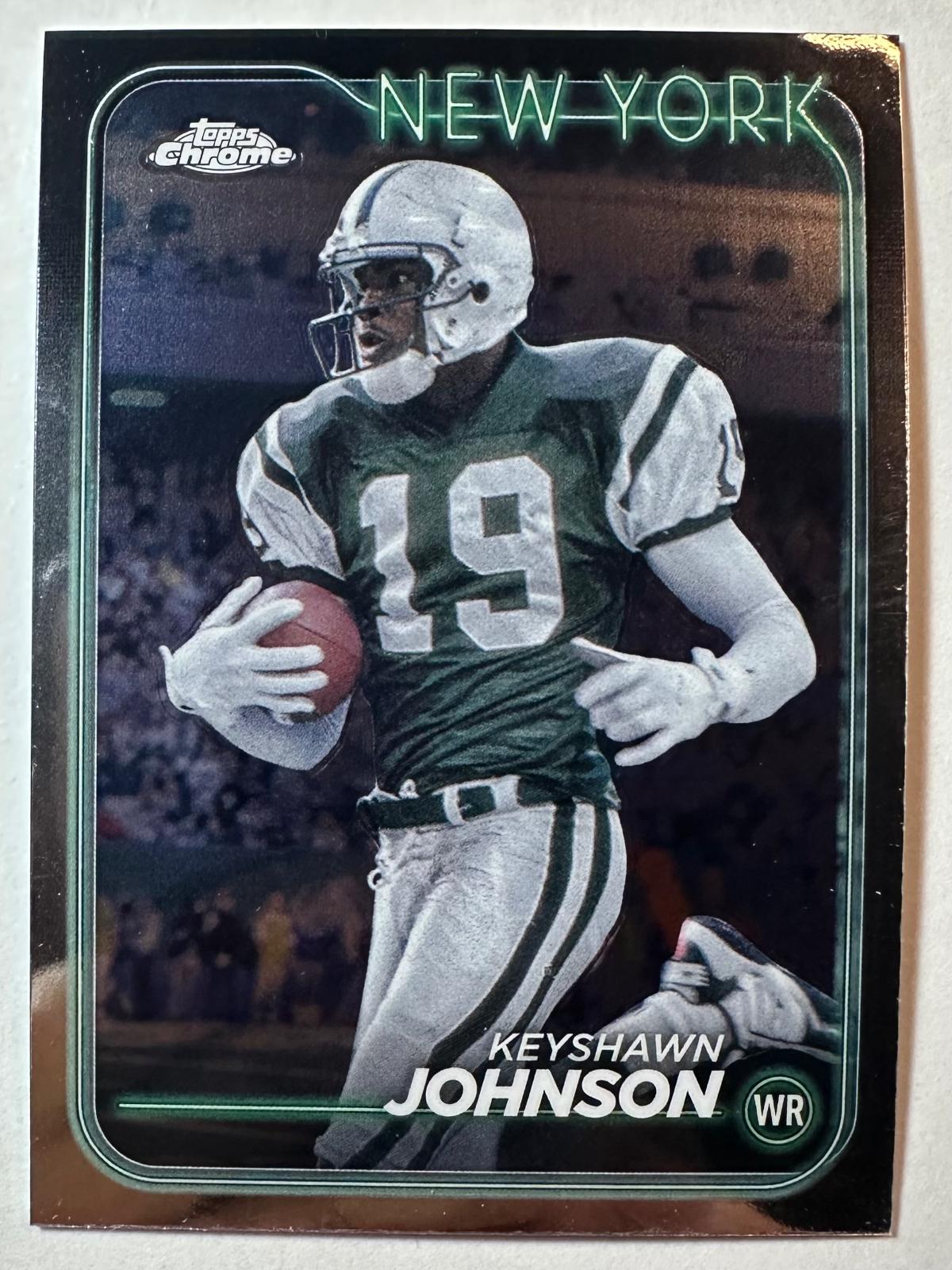 Keyshawn Johnson #147 Football Cards 2024 Topps Chrome