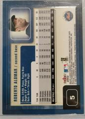 Back | Roberto Alonar Baseball Cards 2002 Fleer Showcase