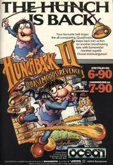Advertisement | Hunchback II: Quasimodo's Revenge ZX Spectrum