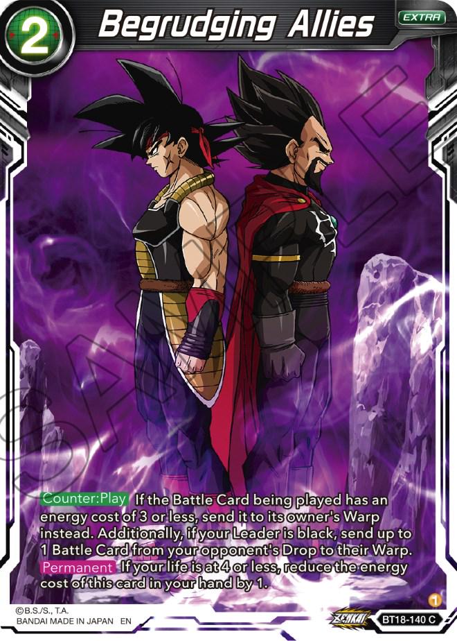 Begrudging Allies BT18-140 Dragon Ball Super Dawn of the Z-Legends