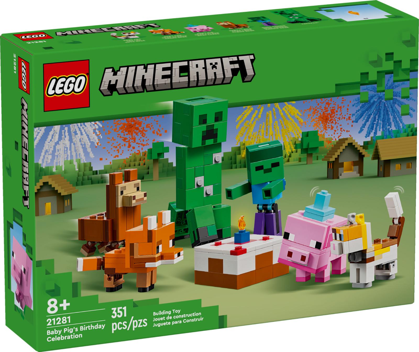 Baby Pig's Birthday Celebration #21281 LEGO Minecraft
