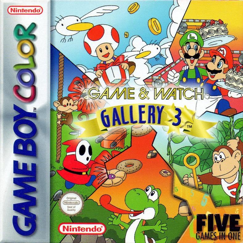 Game & Watch Gallery 3 PAL GameBoy Color