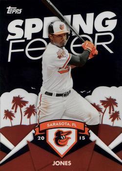 Adam Jones #SF-4 Baseball Cards 2015 Topps Spring Fever