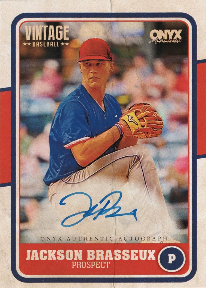 Jackson Brasseux #VAJABR 2025 Onyx Vintage Autograph Baseball