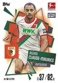 Alexis Claude-Maurice #26 2025 Topps Match Attax Bundesliga Soccer