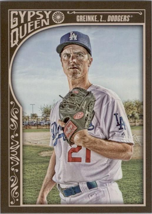 Zack Greinke #13 2015 Topps Gypsy Queen Baseball