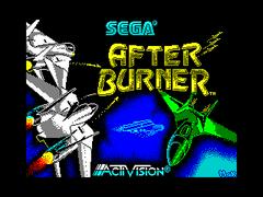 Loading Screen | After Burner ZX Spectrum