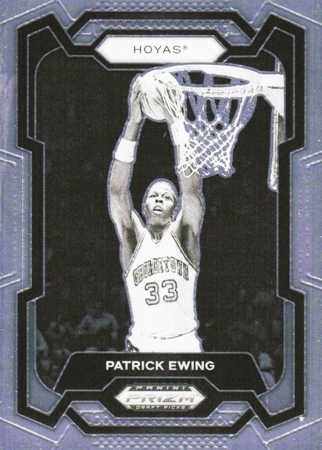 Patrick Ewing #20 Basketball Cards 2024 Prizm Draft Picks