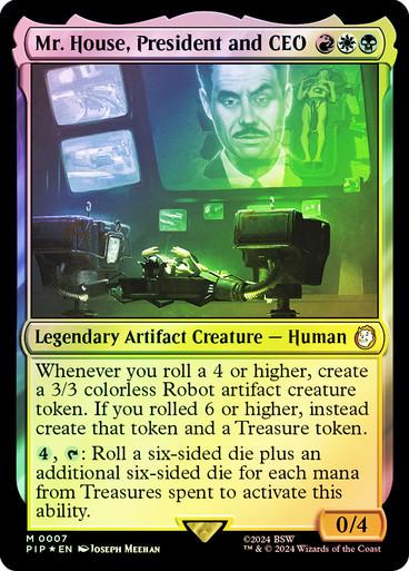 Mr. House, President and CEO #7 Cover Art