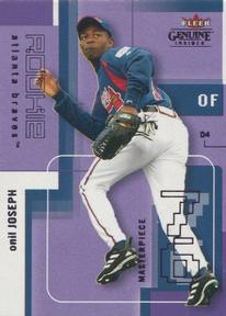 Onil Joseph #99 2004 Fleer Genuine Insider Baseball