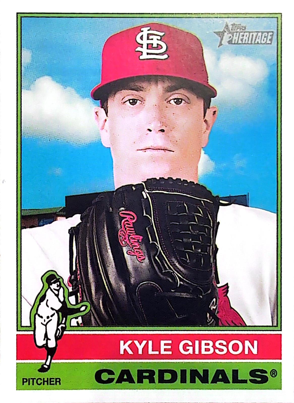 Kyle Gibson #141 Baseball Cards 2025 Topps Heritage