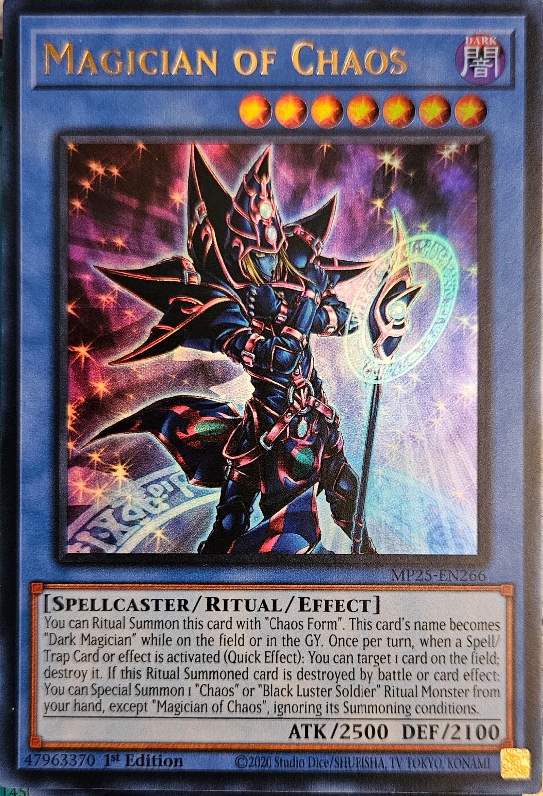 Magician of Chaos MP25-EN266 Prices | YuGiOh 2025 Mega Pack Tin
