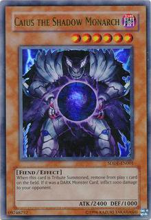 Caius the Shadow Monarch SDDE-EN001